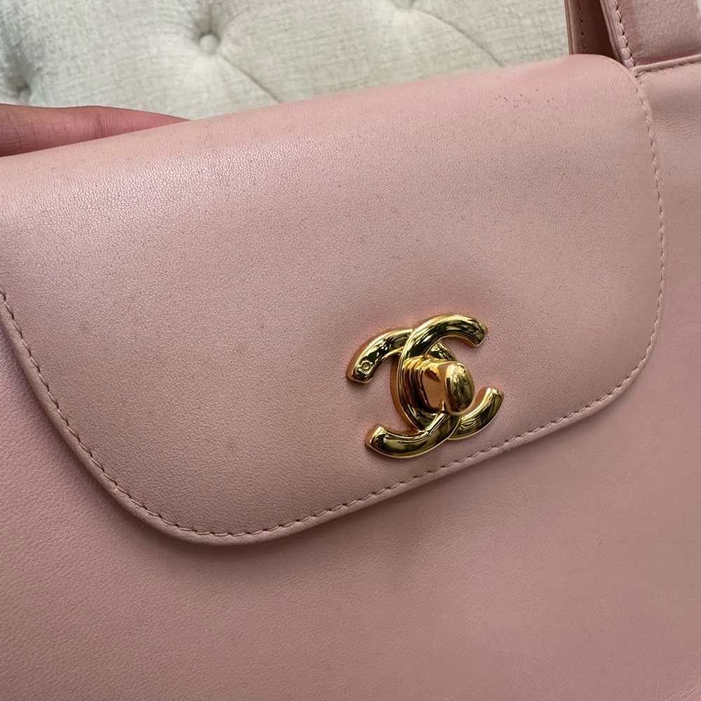 SOLD Chanel Kelly Vintage Bag Pink 1997-1999 - Picture 9 of 16